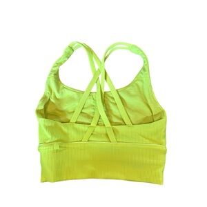 Lululemon Women’s Size 2 Longline Energy Ribbed Bra EUC